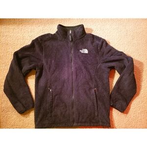 Black Northface fleece jacket